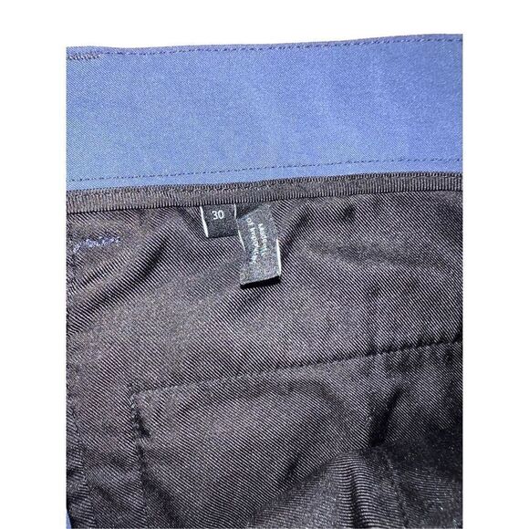 New Theory Navy Blue Women size 30 Treeca Pant in Good Wool Slacks/Dress Pants - Picture 6 of 11